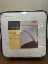 BNWT Cuddl Duds Down Heavyweight Extra Warmth Comforter, White, F/Q, Read terms - £315.75 GBP
