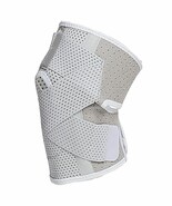 2 Pack Knee Compression Sleeve Brace for Men &amp; Women One Size  Gray NEW - $25.61 CAD