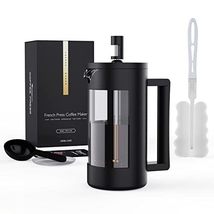 ACH- French Press Coffee Maker, Camping Plastic Glass French Coffee Press, Mediu - £22.08 GBP+