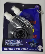 MM) Wakanda Forever 2 Pack 10oz Reusable Drink Pouch - £3.97 GBP