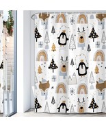 Boho Kids Shower Curtain 72x72 with Hooks - $57.41
