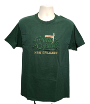 New Orleans Bourbon French Quarter Adult Large Green TShirt - $382.89 MXN