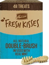 Fresh Kisses Natural Dental Chews, Toothbrush Treat Shape Infused With R... - £30.71 GBP