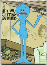 Rick and Morty Animated TV Series Mr. Meeseeks Figure Refrigerator Magnet UNUSED - £3.90 GBP