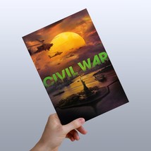CIVIL WAR movie poster Promo Version - 2024 A24 Film Poster Wall Art Home Decor - £8.69 GBP+