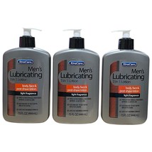 3 - XtraCare Mens Lubricating 3 In 1 Lotion Body Face Post Shave Light F... - $45.52