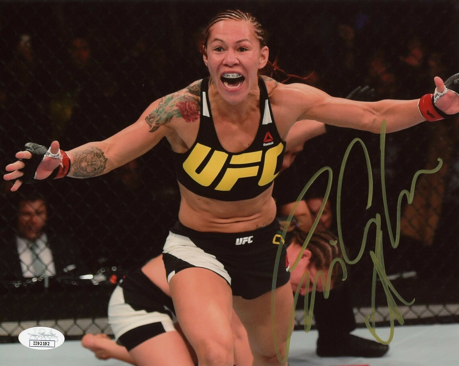 Cris Cyborg Signed 8x10 Photo UFC Fighter JSA COA Autograph Cristiane Ju... - $127.46