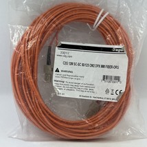 Legrand 33011 C2G 12M SC-SC 50/125 OM2 Dpx Mm Fiber Optic Cable - Orange 39.4 Ft - $9.13