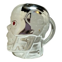 TERMINATOR T2 2015 Studio Canal Silver chrome Ceramic Skull Mug coffee cup - $11.76