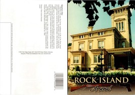 Illinois Rock Island Arsenal Quarters One Museum US Government VTG Postcard - £7.39 GBP