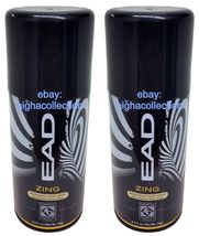 ( LOT 2 ) EAD Zing Men’s Deodorant Body Spray 2.8 oz (79 g ) NEW - £17.21 GBP