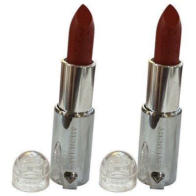 2X Givenchy Le Rouge Deep Velvet Lipstick 37 Rouge Graine 3.4G NWOB Full... - $39.38