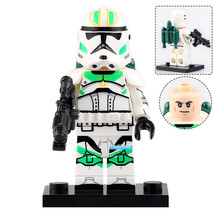Horn Company Clone Trooper Star Wars Lego Compatible Minifigure Bricks Toys - £2.35 GBP