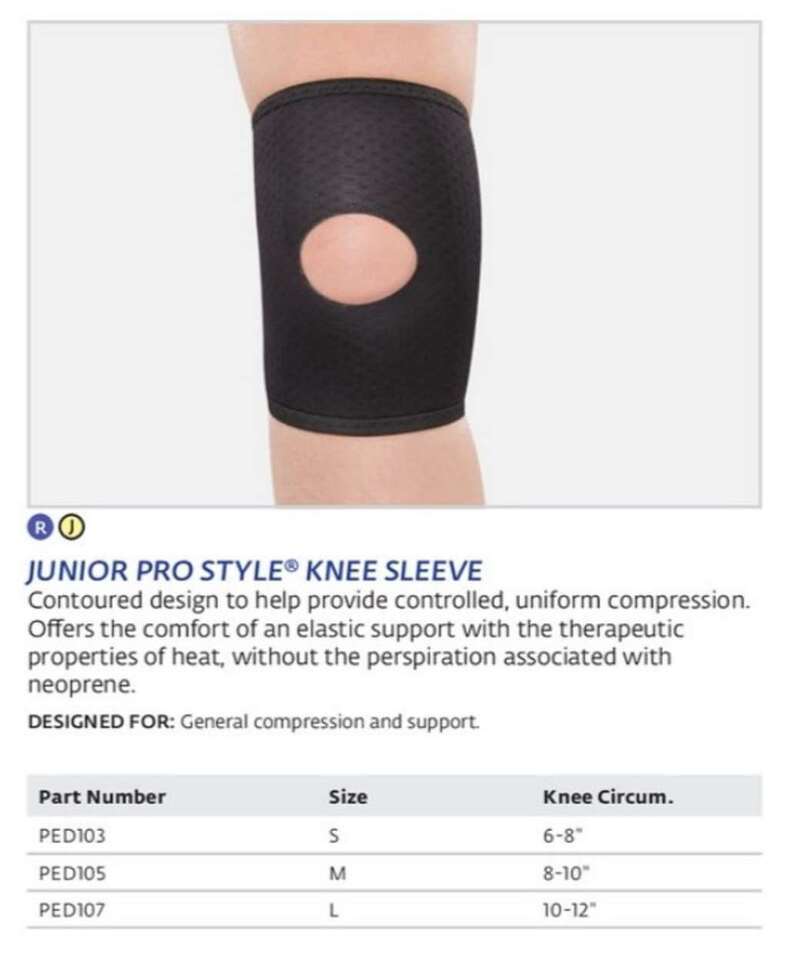 Bell-Horn Junior Knee Sleeve - Medium (Knee Circ. 8-10&quot;) - $14.55