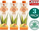 Forever Aloe Mango Nectar Preservative Free Detox 33.8 FL.OZ 1 Liter X 3... - $50.83