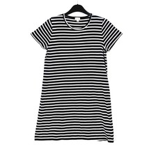 J.Crew - NEW - T-Shirt Dress in Stripe - Navy / White - Medium - £30.09 GBP