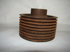 6 5/16&quot; x 2.166 bore 8 Groove Pulley Good for Industrial Art Decor Lamp ... - $425.41 MXN