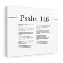  Psalm 146 The Lord Loveth The Righteous White Bible Chapter Can - £56.75 GBP+