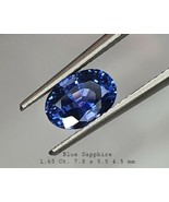 1.65 carat Blue Sapphire 7.8 x 5.5 mm loose gemstone - £881.60 GBP