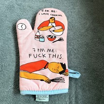 Blue Q Oven Mitt - 5pm love 7pm F*** this Humor 100% Cotton Insulated - $224.27 MXN