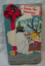 Classic Frosty The Snowman Vhs Video 1989 Jimmy Durante - £11.83 GBP