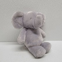 Child Of Mine Carter’s Gray Elephant Plush Rattle Crinkle Ears Soft Baby Lovey - £11.55 GBP