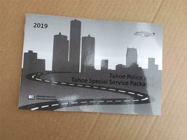 OEM 2019 Tahoe Police Edition Special Services Owner's Manual User Guide - £13.19 GBP