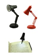 Pack of 2 LED Multi-functional Book Clip Night Lights - Adjustable Portable - $13.50 CAD