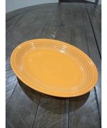 Fiestaware Tangerine Medium Platter Fiesta Retired Orange 11.5 inch Serving - $34.53 CAD