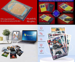 BCW Baseball Card Sleeves 2 MIL All Standard Trading Card  66x91MM PERFE... - $4.25 CAD