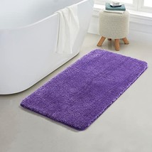 17&quot; X 59&quot; Bath Rug Mat, Thick &amp; Soft Microfiber Plush Shaggy Bathrug Bathroom Ru - £54.80 GBP