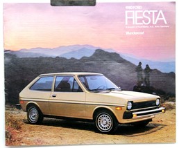 1980	Ford Fiesta Advertising Dealer Sales Brochure	4571 - $7.43