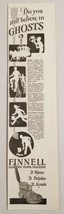 1927 Print Ad Finnell Electric Floor Machines Waxes,Polishes,Scrubs Hann... - £9.12 GBP