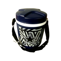 Dallas Cowboys NFL 63 Oz 3 in 1 Thermal Food Container Jar with Strap Navy - £22.94 GBP