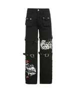 Gothic Leg Buckle Pants - $44.99
