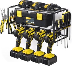 Power Tool Organizer, Garage Tool Organizers and Storage, Drill Holder Wall - £31.89 GBP