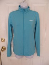 Reebok Playdry Athletic Jacket Full-Zip Light Blue Size Xs Women&#39;s Nwot - £23.51 GBP