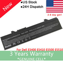 New Battery For Dell Latitude E5400 E5410 E5500 E5510 Km742 Km769 Rm656 T749D F - £22.01 GBP