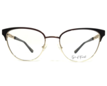 Eyes of Faith Eyeglasses Frames RADIANCE Golden Toffee Brown Gold 53-18-140 - $46.59