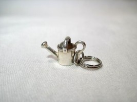 Vintage Sterling Silver Watering Can Pot Charm K495 - $48.51