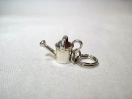 Vintage Sterling Silver Watering Can Pot Charm K495 - £38.44 GBP