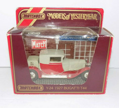 MATCHBOX MODELS OF YESTERYEAR Y-24 1927 BUGATTI T44 - $15.66