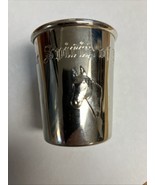 “A Little Spirit of Kentucky” Silver Plated Derby Horse Shot Glass - $463.05 MXN