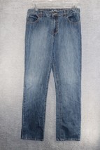 Childrens Place Boys Jeans Denim Bootcut Adjustable Elastic Medium Wash  16 - $8.91