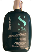 Alfaparf Semi Di Lino Reconstruction REPARATIVE LOW SHAMPOO 250ml / 8.45oz - £12.85 GBP