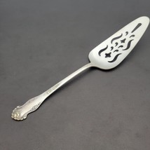 National Silver Holiday Server Cake / Pie 1951 King Edward Rose - $29.99