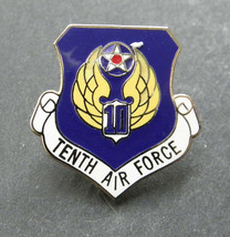 Tenth Air Force 10th USAF Hat Jacket Lapel Pin 1 inch US - £4.29 GBP