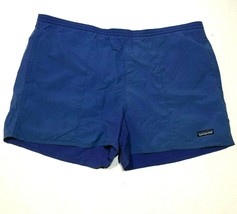 Vintage Patagonia Swim Trunks Shorts Mens XL Royal Blue Mesh Lined Pockets - $56.09