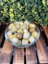 Camel Jasper Tumbled|100GR |5-6Pc| |2.5-3 cm|Healing Tumbled Stones - $935.14 MXN