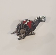 Greyhound Dog Race Lapel Pin Black Dog #1 Enamel Lapel Hat Vest Pinchback - £15.43 GBP